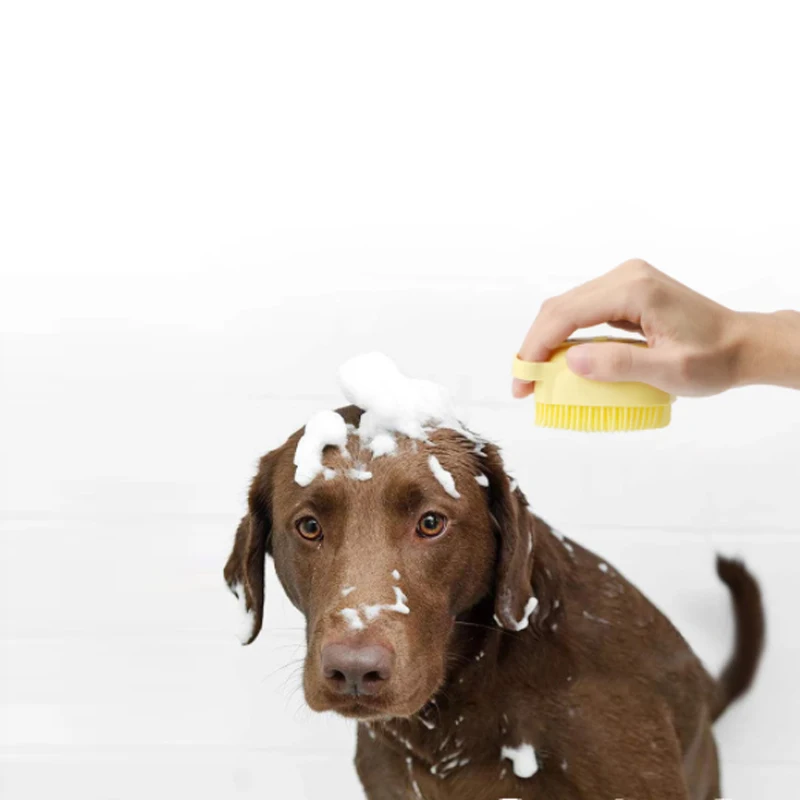

Silicone Bath Brush Body Brush Pet Baby Multi-Function Shampoo Massage Bath Brush Bath Artifact Bath Brush