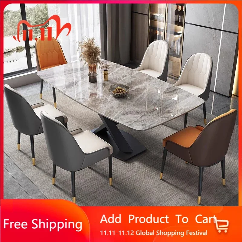 

Hotel Luxury Dining Tables Restaurant Conference Study Office Dining Tables Eating Outdoor Mesa Plegable Home Furniture WJ20XP