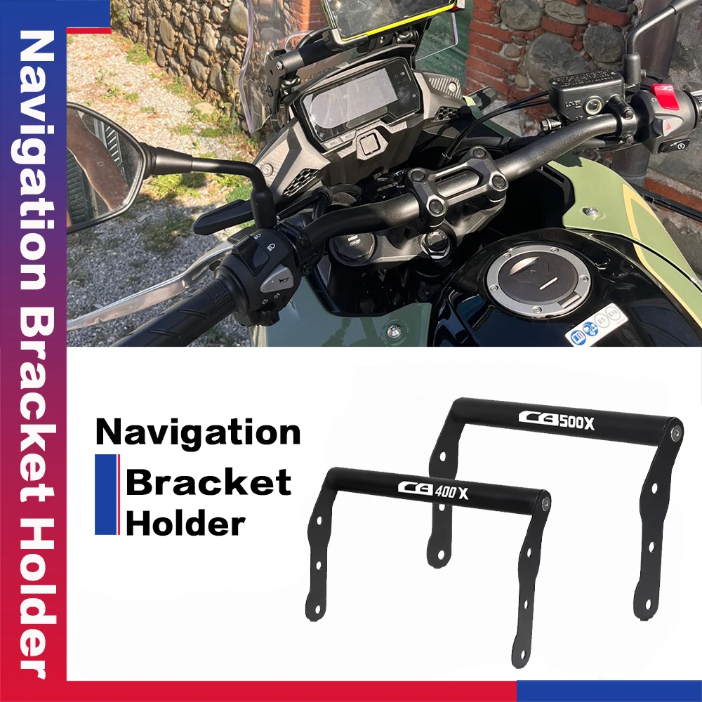 

2023 New GPS SMART PHONE Navigation GPS Plate Bracket Adapt Holder For HONDA CB500X CB 500X 2016-2023 CB400X CB400 X 2017-2023