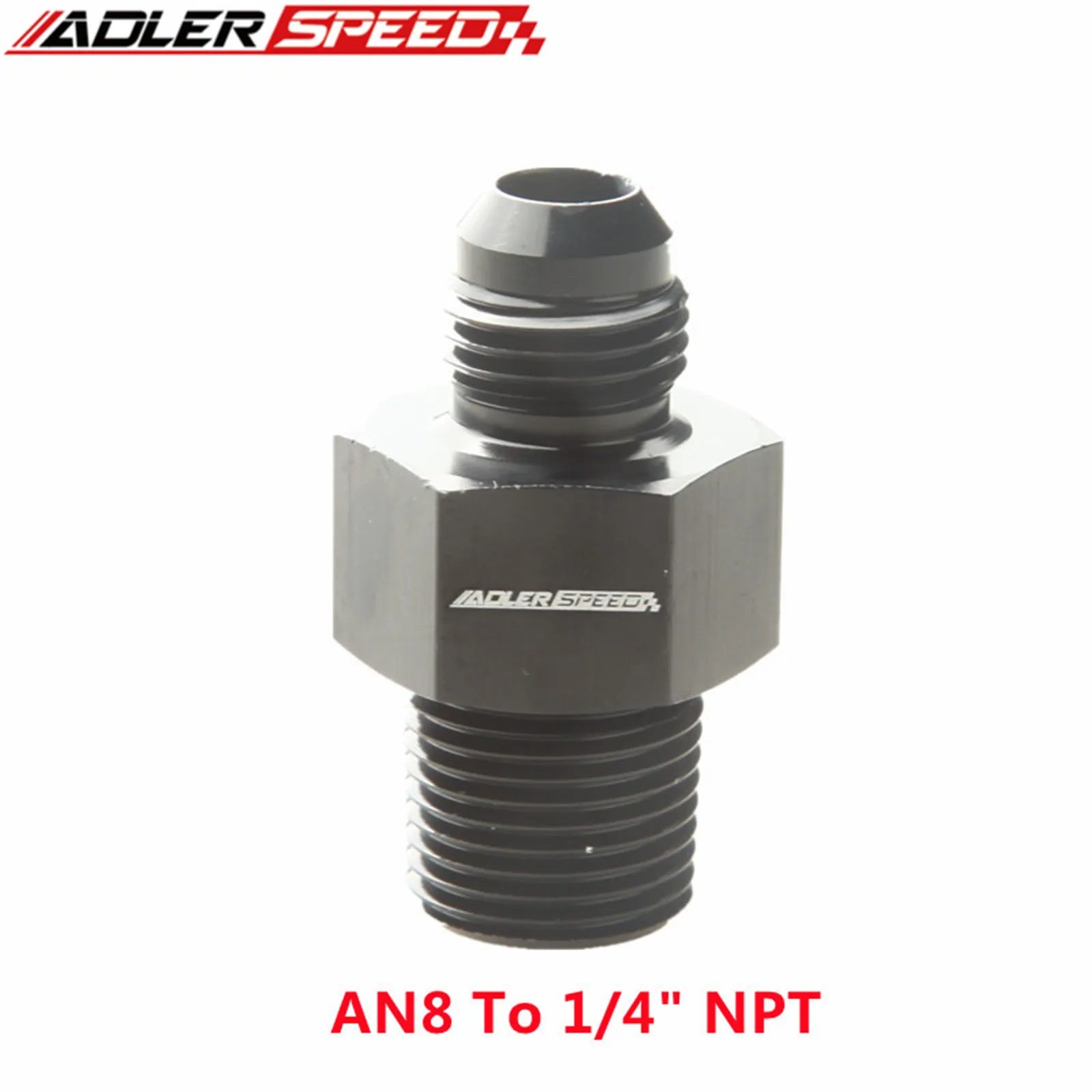 AN6/AN8 Male к 1/4 &quotили 3/8&quot NPT с 1/8 &quotNPT манометром порта адаптера топливного датчика
