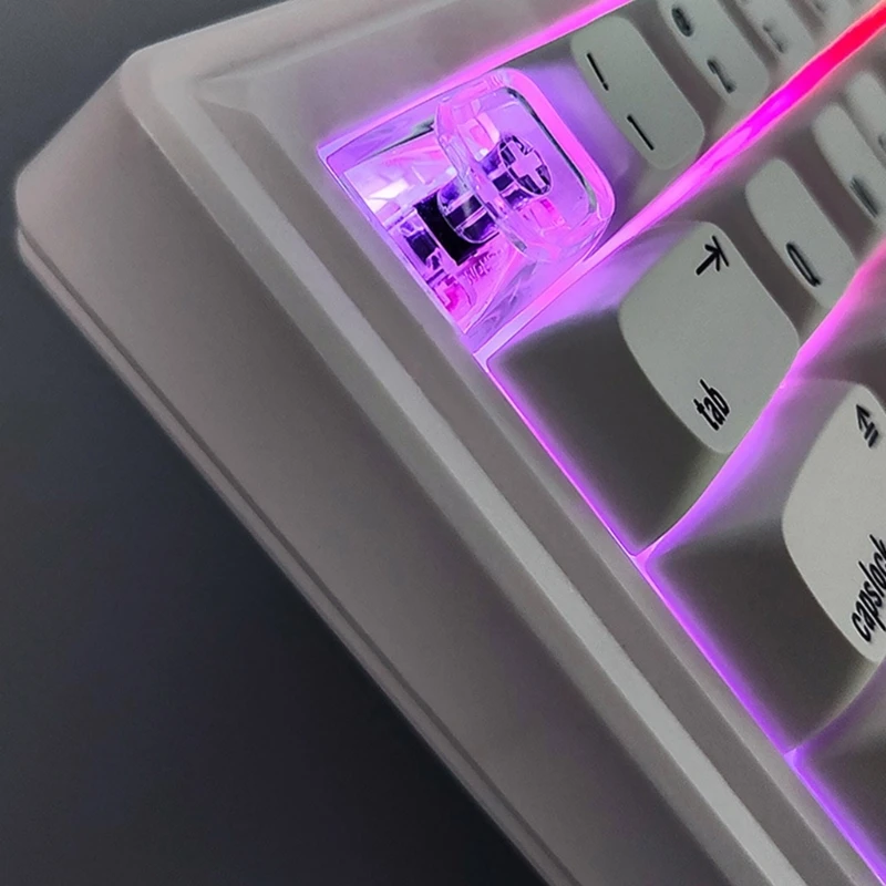 Механические колпачки для клавиш XDA 1 75u пустые игровые прозрачные хрустальные