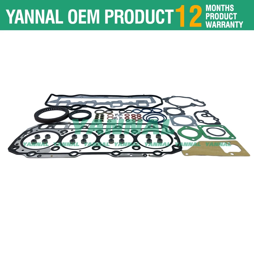 Комплект ремонтных прокладок 4TNV98T 4TNV98 S4D98E-2NFN для двигателя Yanmar Komatsu SK1020