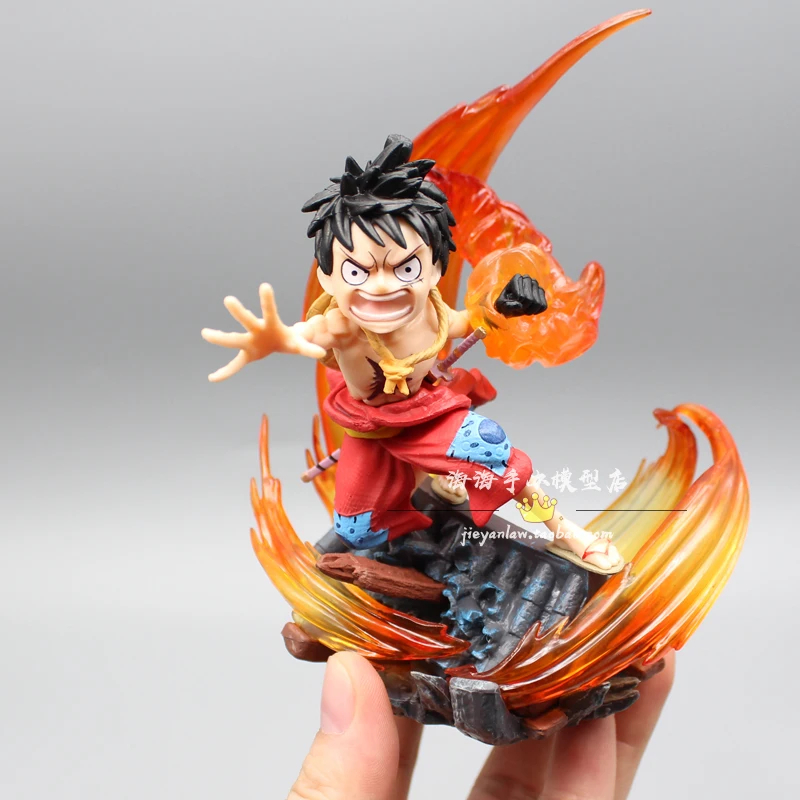 

Кимоно с рисунком из аниме «Ван-ПИС», 14 см ПВХ экшн-фигурка Коллекционная модель игрушки кукла