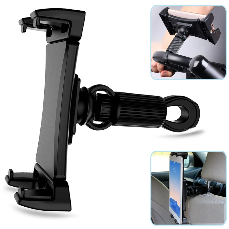 

New Mobile Phone Bracket Tube Cable Car Mobile Phone Tablet Multi-Purpose Car Seat Rear Headrest Lazy Brackets