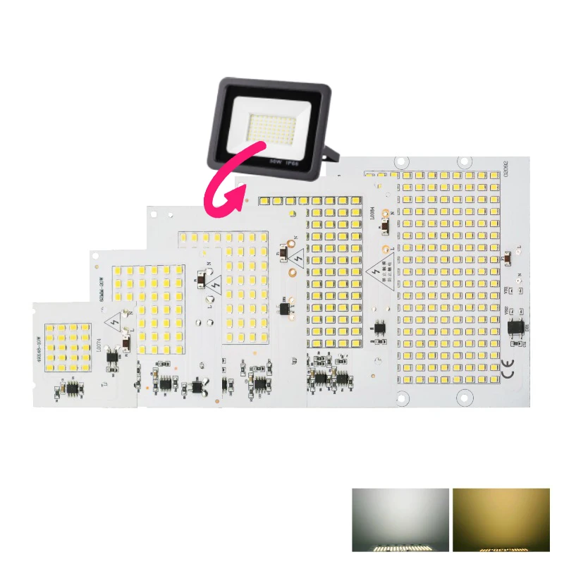 

SMD2835 High Lumen LED Chip Matrix 220V LED COB 100W 10W 20W 30W 50W For lighting accessories Spotlight Floodlight LED Bulb DIY