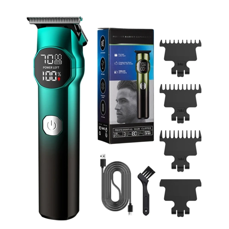 Профессиональные машинки для стрижки волос триммер бороды мужчин