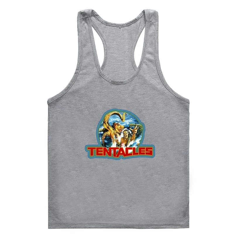 

Title: 70 Horror Classic Tentacles Poster Art custom tank top men Any Size Any Color