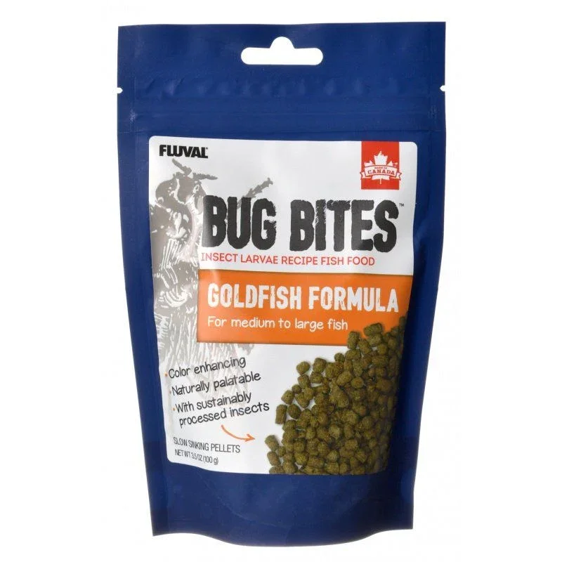 

Fluval Bug Bites Goldfish Formula Pellets for Medium-Large Fish