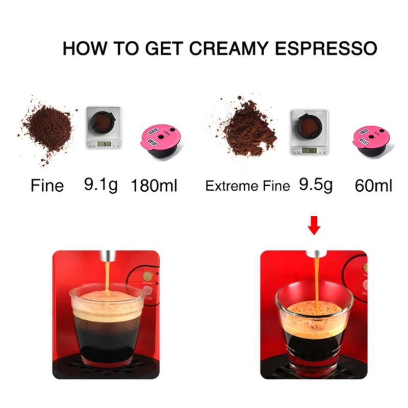 Многоразовая капсула для кофе 60 мл/180 мл