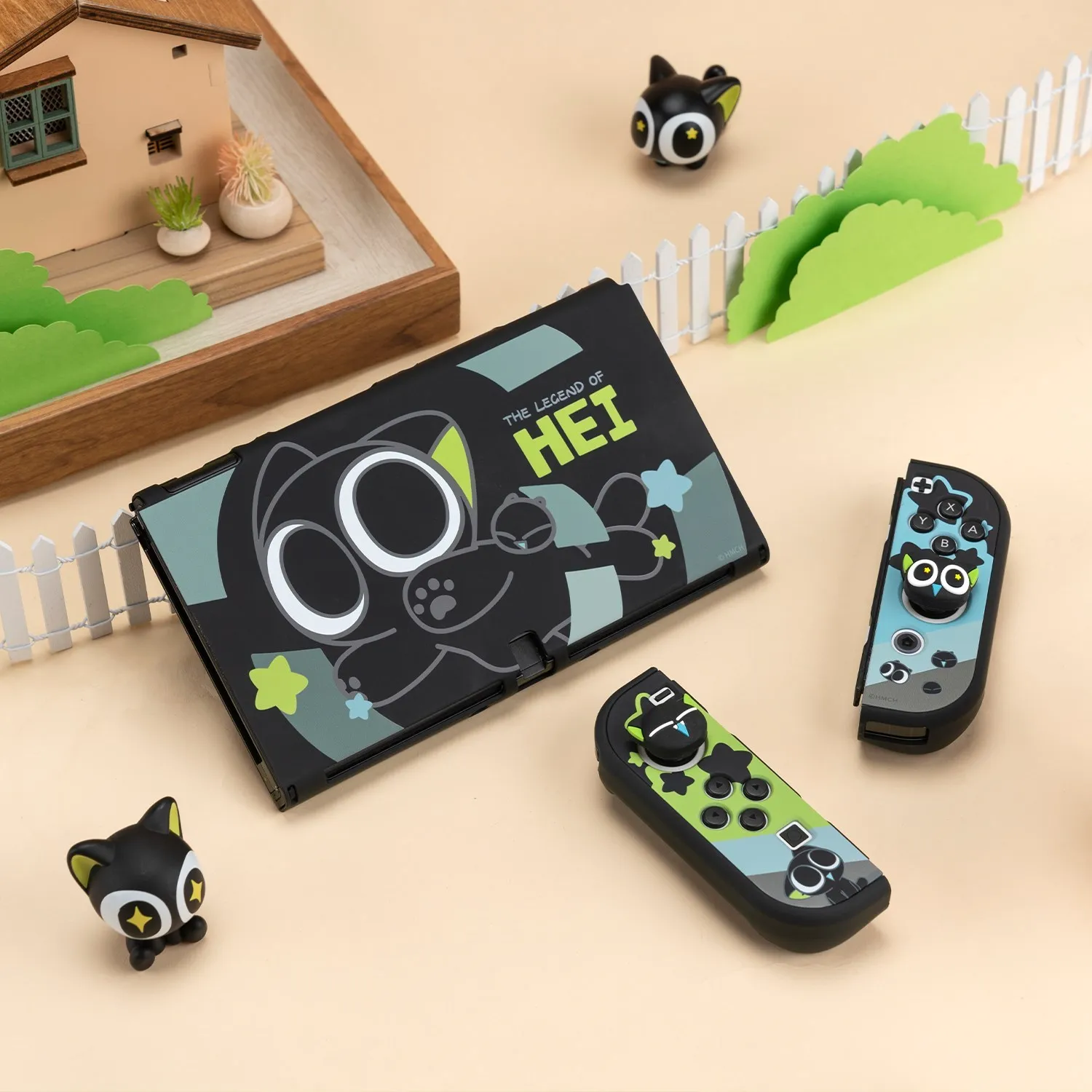 Защитный чехол GeekShare Nintendo Switch на органических светодиодах LXH, однофирменный Твердый чехол с переключателем, разделенный чехол Joycon, высокое к... (art.: 3920bf4db0c05) - 3920bf4db0c05