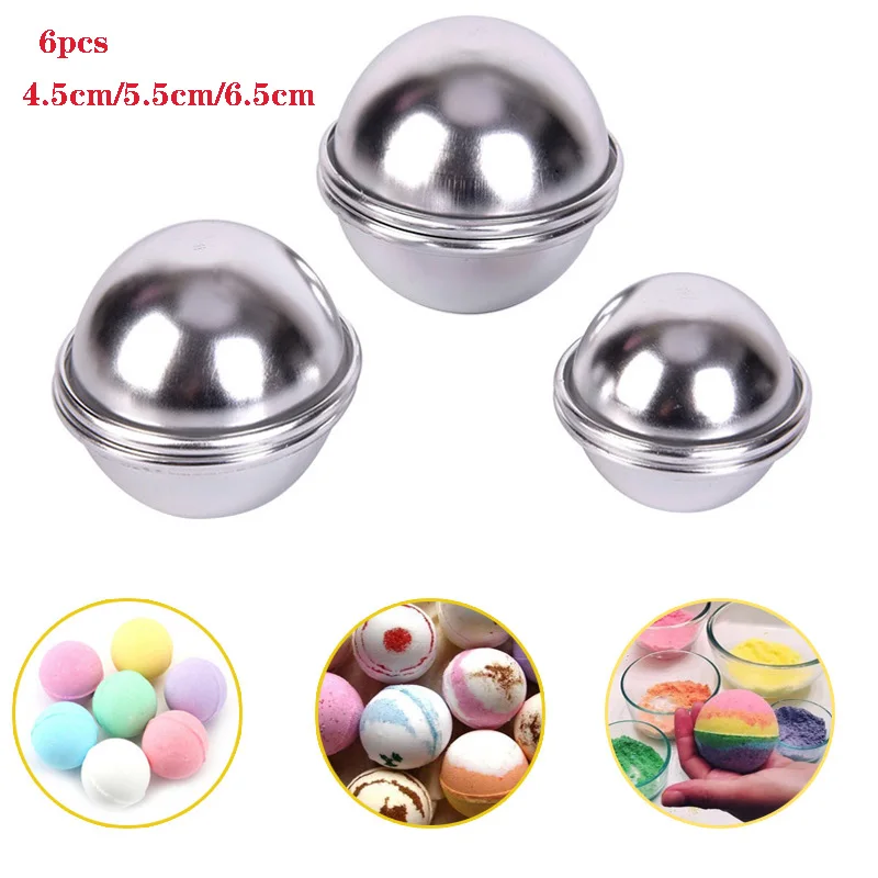 Stainless Steel Bath Bomb Molds Sphere Molds, Craft Molds, Bath