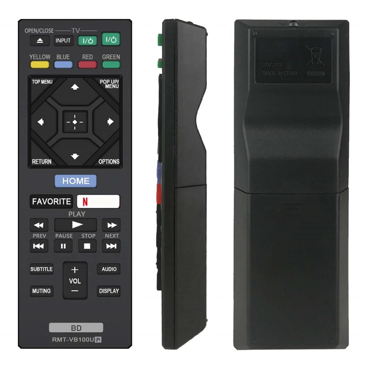 Пульт дистанционного управления для Blu-Ray-плеера Sony BDP-BX350 BDP-BX550 BDP-BX650 BDP-S1500 BDP-S2500