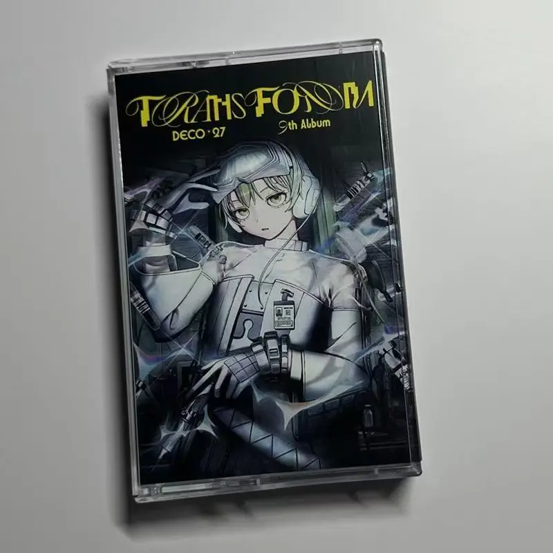 Фото Электронная музыкальная лента DECO * 27 Hatsune Miku, ТРАНСФОРМА, альбом, кассеты для возрождения, косплей-рекордер, Walkman, автомобильные звуковые дорожки, коробка, подарки №1