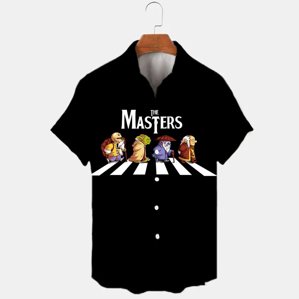 

Новая летняя модная уличная ретро бутик Топ унисекс с 3d принтом Disney Дональд Дак Микки Маус темпераментная мужская рубашка