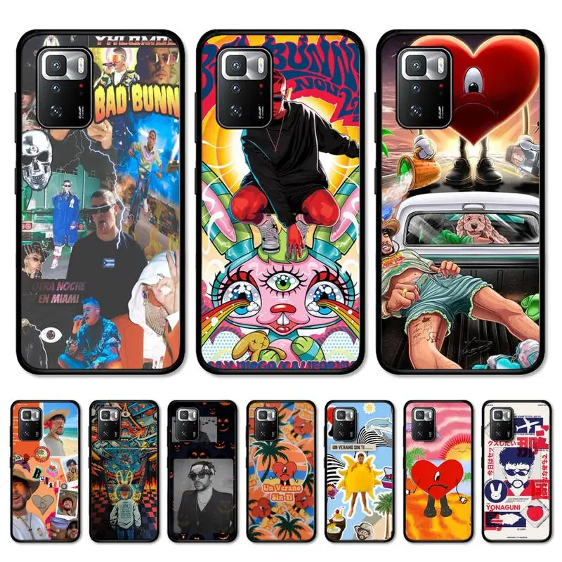 

Yo Perreo Sola Bad Bunny Maluma Phone Case for Redmi Note 8 7 9 4 6 pro max T X 5A 3 10 lite pro
