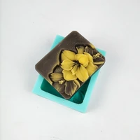 hc0413 przy orchid mold gypsum chocolate candle mold lily soap molds silicone clay resin beautiful flower moulds
