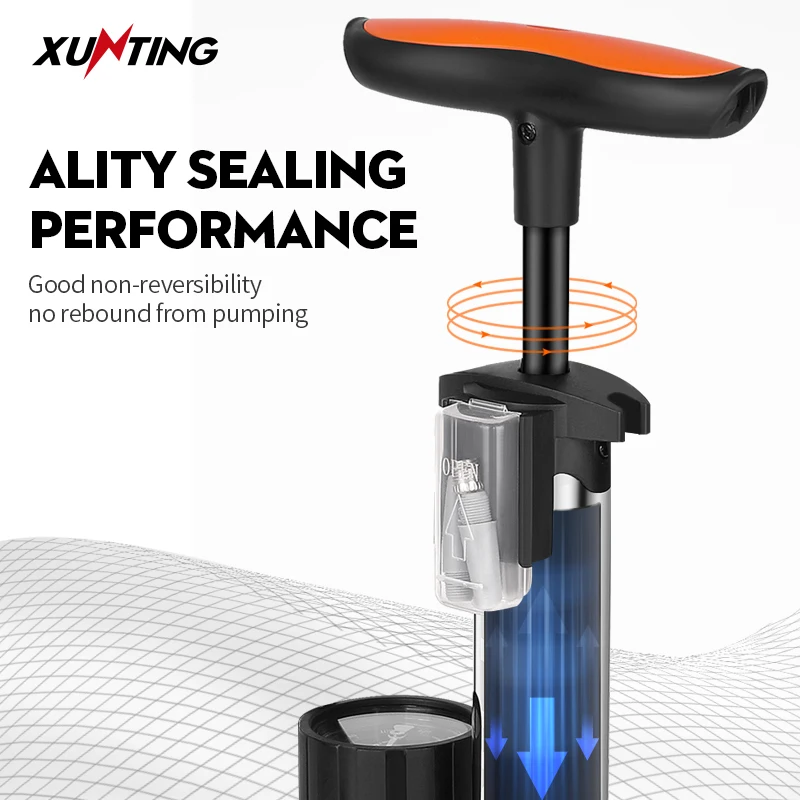 Надувные устройства для велосипедов Портативный велосипедный насос Xunting 130