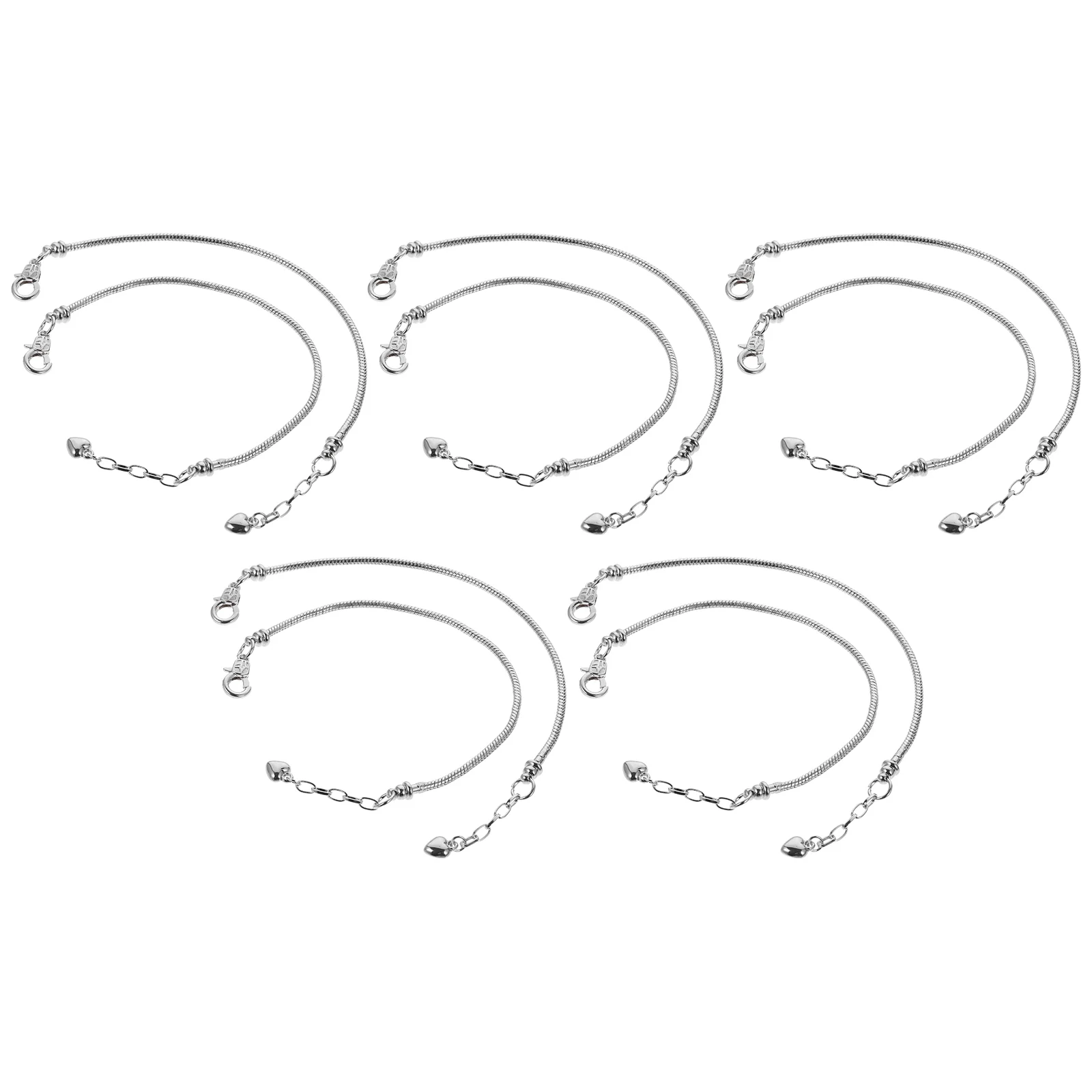 

Плетеная цепочка «Фигаро», ожерелье, браслет из нержавеющей стали, браслеты с подвесками, подходящие к одежде цепи для рук