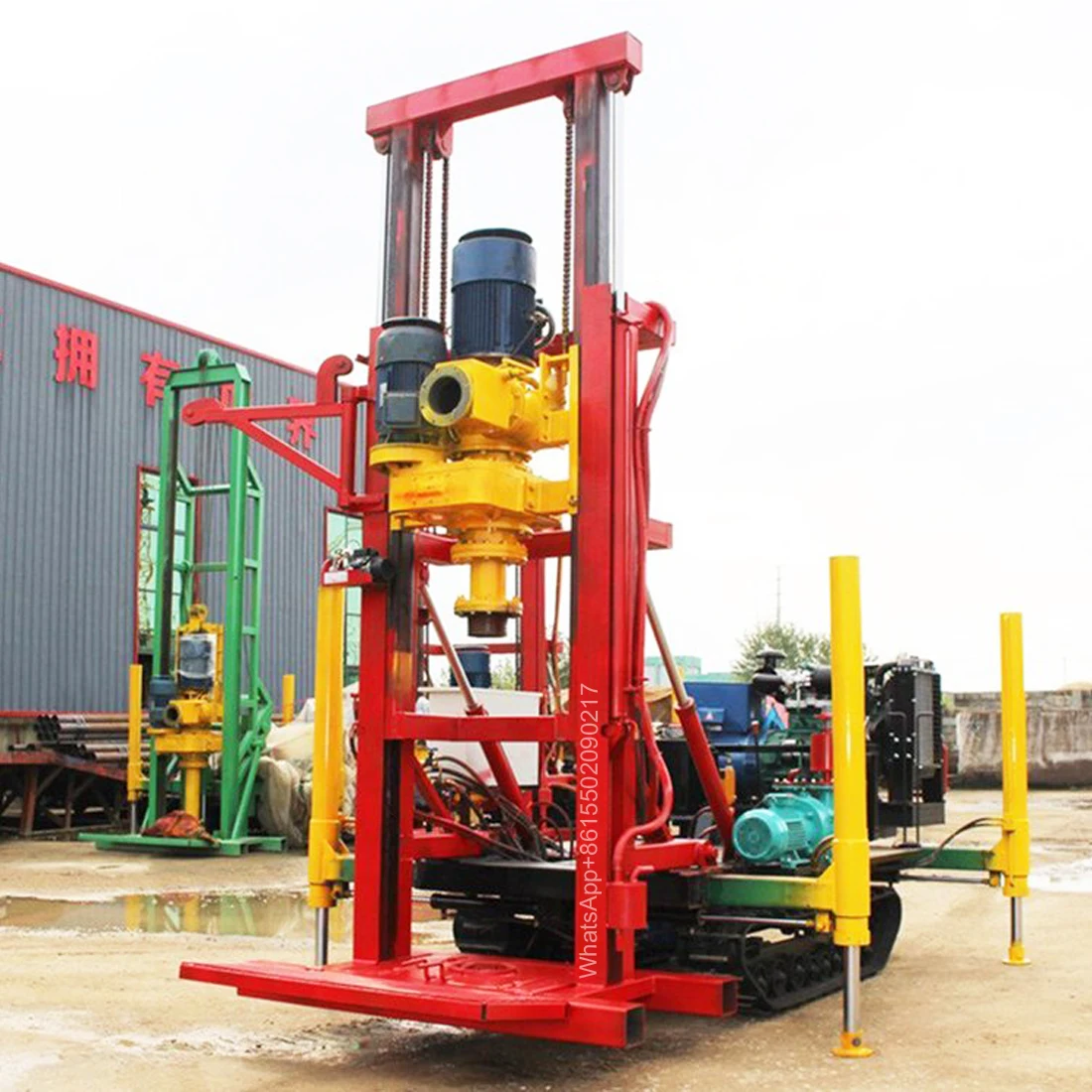 Рисунок 2 - Гусеничная буровая установка с