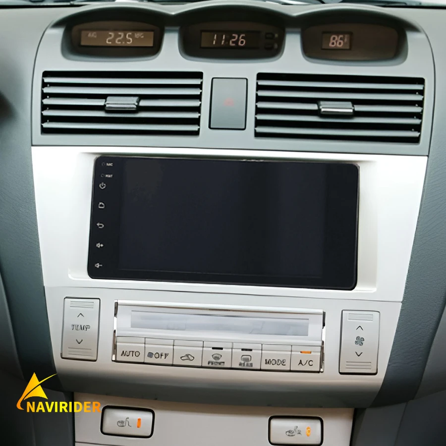 Автомобильный радиоприемник 8 ГБ ОЗУ 128 Гб ПЗУ GPS-навигация для Toyota Solara Camry 2004 2009 Android 13 Стерео Авторадио Мультимедиа