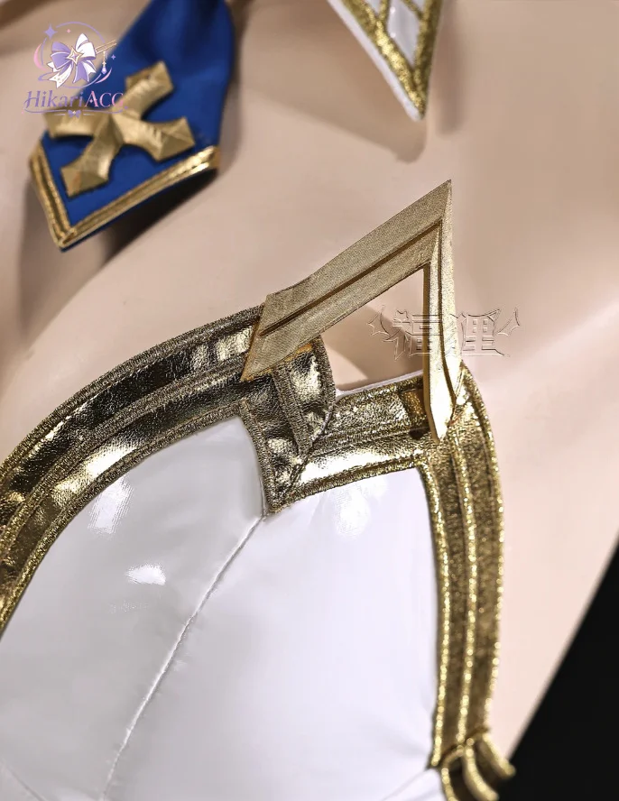 Фото Костюм для косплея по аниме-игре Fate Grand Order: Артория Пендрагон (Ruler) в образе девушки-кролика, полный комплект, наряд персонажа на Хэллоуин №4
