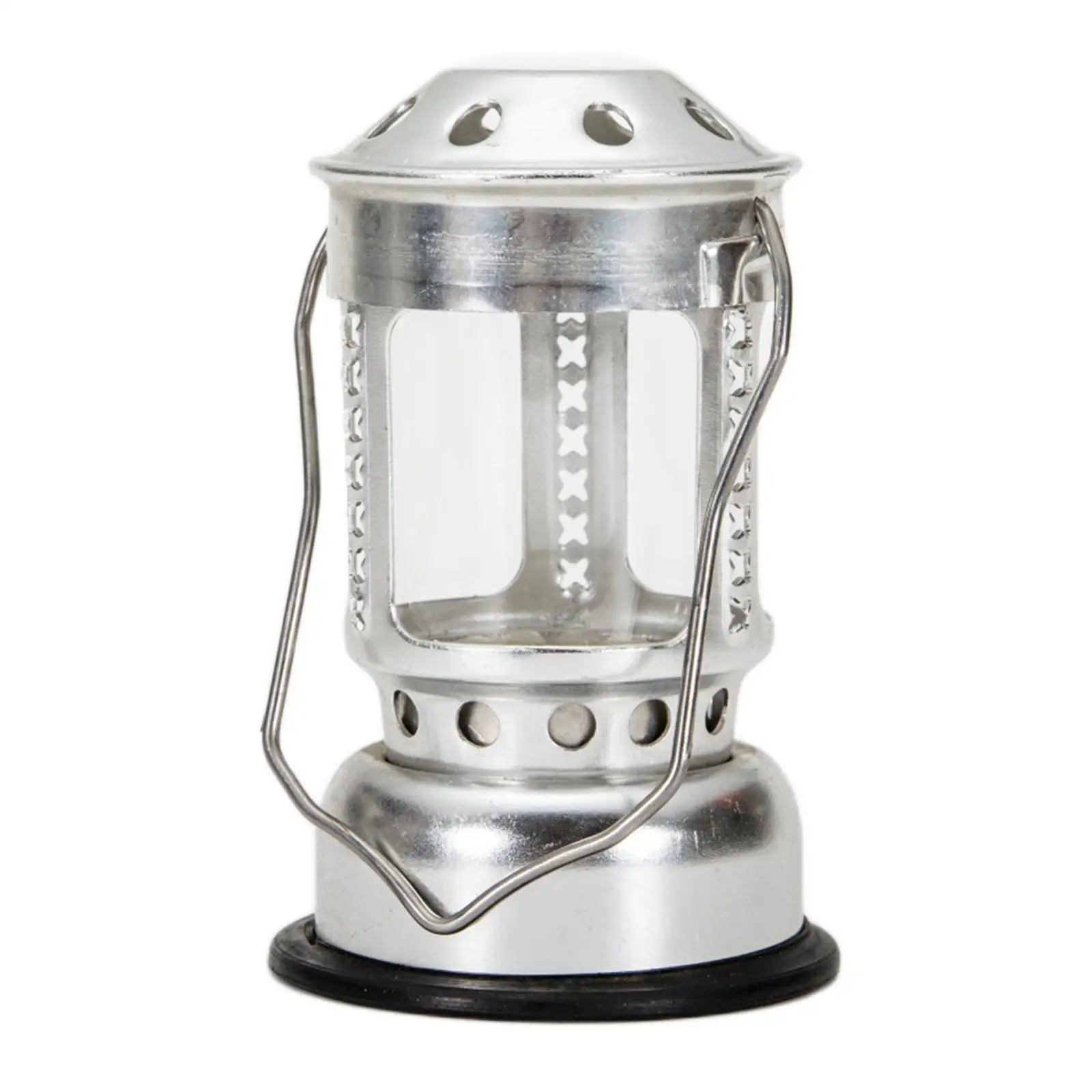 

Metal Silver Mini Tealight Holder Fishing Windproof Compact Hanging Lantern Patio Events Pergola Candlestick Tent Lamps