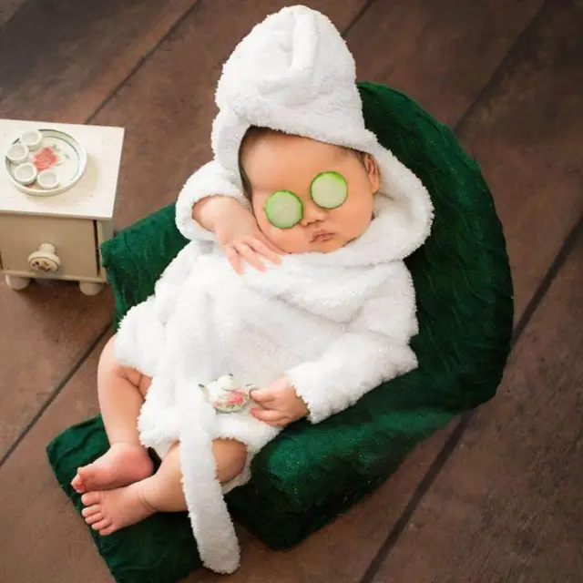 3 pezzi di oggetti di scena per fotografia neonato Set di cuscini per  divano in posa per bambini sedia per foto per neonati