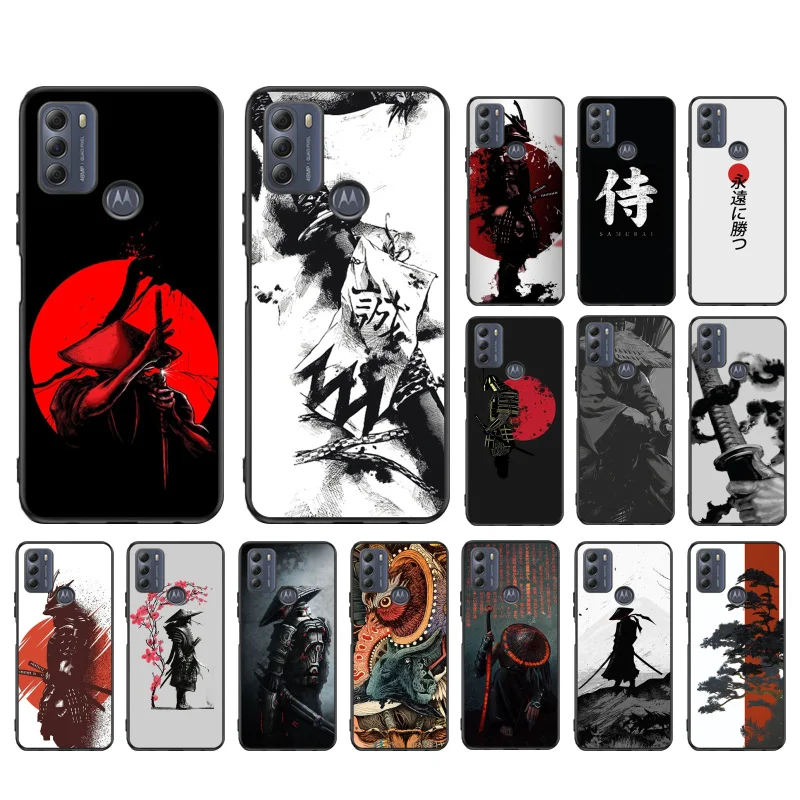 

Japanese samurai Phone Case for Motorola Moto E32 E20 E40 G22 G52 G20 G30 G100 G60 G50 G10 GPure GStylus G9 One Action Macro