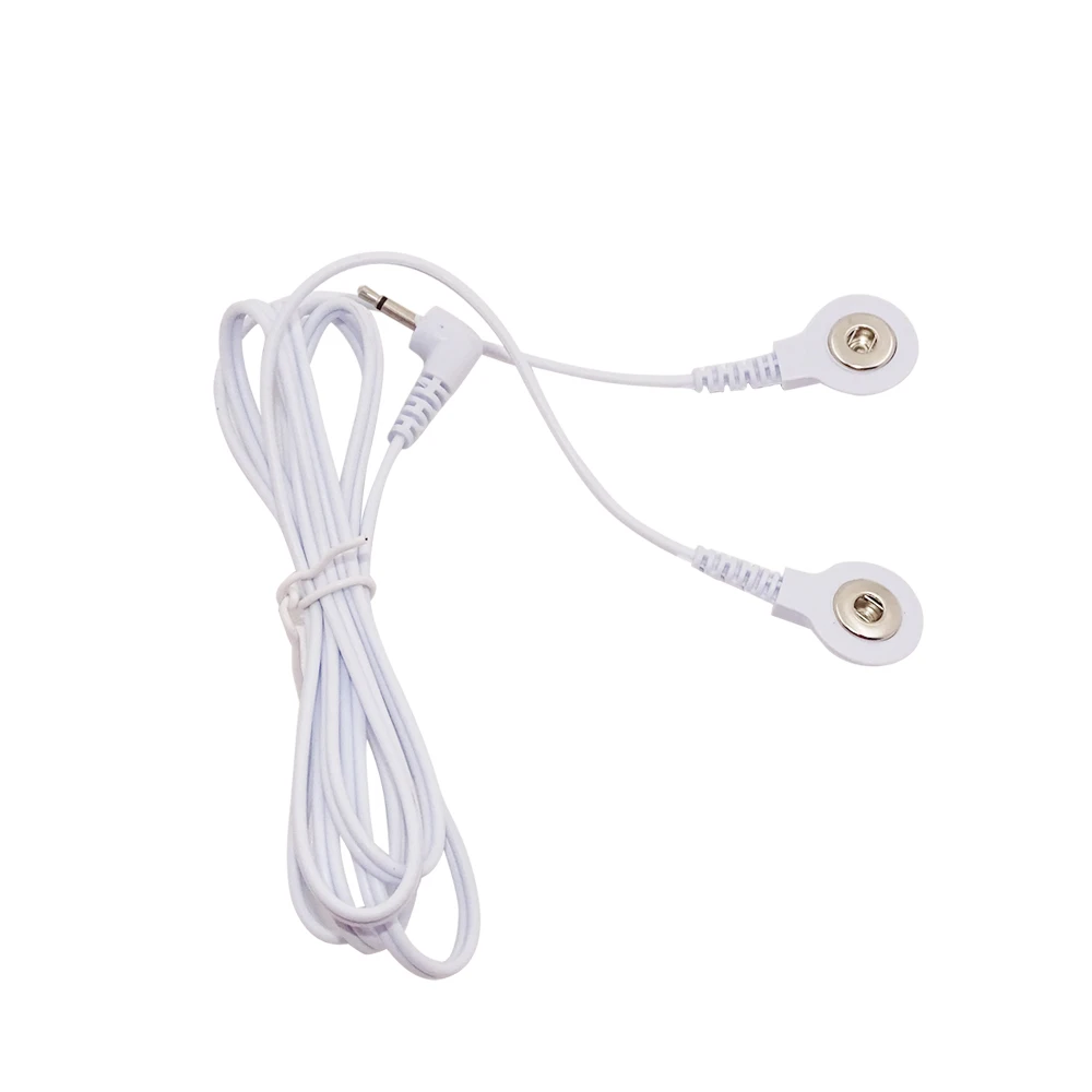 

Electrode TENS Cable Conductive Wire 2.5mm Cable for Body Massager Digital Therapy Machine Physiotherapy EMS TENS Unit Massage