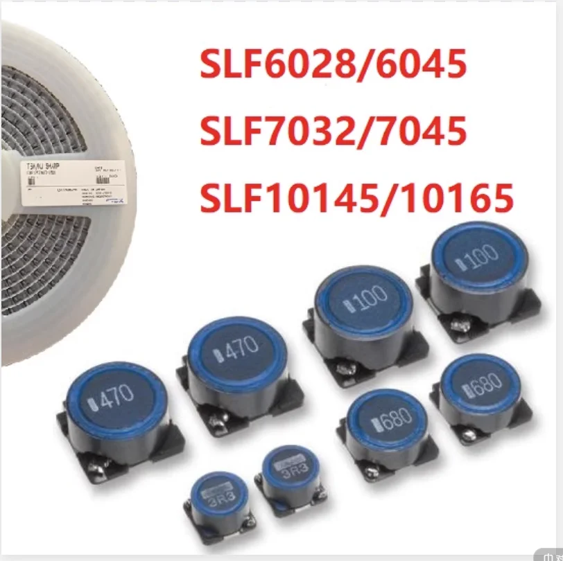 100 шт./лот 6 0x6 0x4 5 мм фиксированный IND 10UH 1.6A 39 mohm SMD 20% SLF6045T-100M1R6-3PF