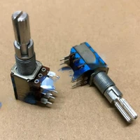 japanese precision potentiometer double shaft double axis three c100kx2 b50k within the shaft midpoint