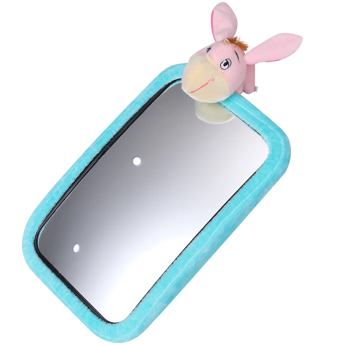 

1PC Donkey Rearview Mirror Rearview Mirror Rotatable Observation Mirror Car Mirror Headrest