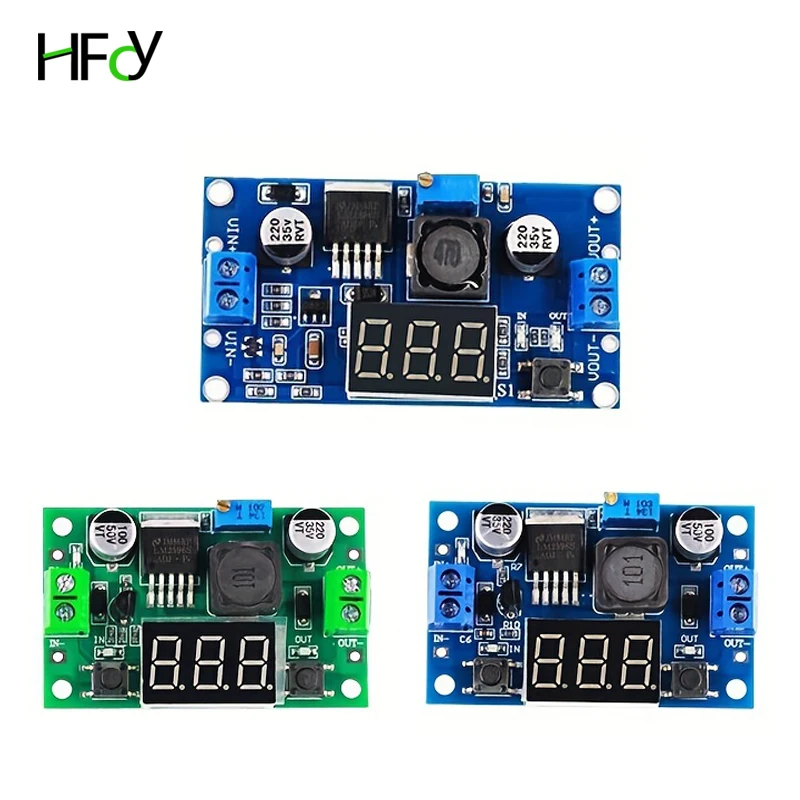 Понижающий преобразователь постоянного тока LM2596 регулятор напряжения внешний