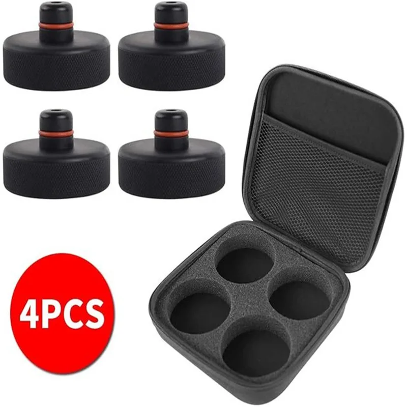 

For Tesla Model S X 3 Car Accessories Rubber Jack Pad Adapter Repair Tool Frame Protector Lifting Wear-resistant Support Chassis