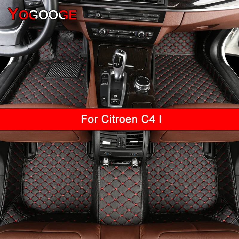 

Автомобильные коврики YOGOOGE под заказ для Citroen C4 I, автомобильные аксессуары, коврик для ног