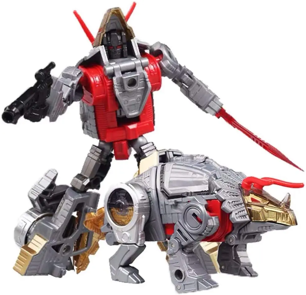 

BMB Transformation Dinobot 5IN1 Dinosaur Grimlock Slag Sludge Snarl Swoop Slash Oversize Alloy G1 Dinoking Action Figure Toys