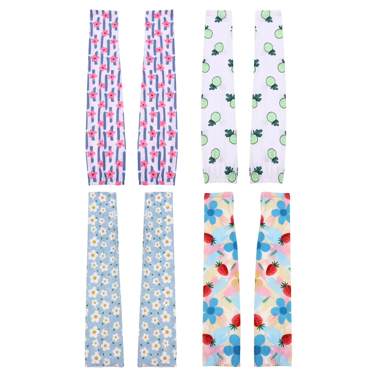 

4 Pairs Summer Sun Protection Sleeves