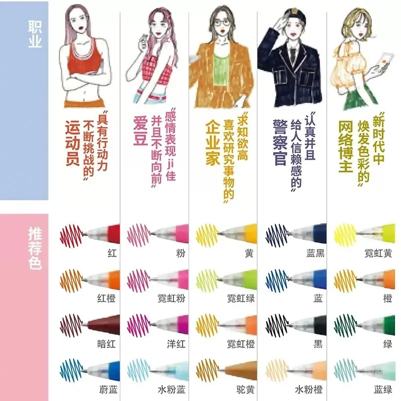 Цветные гелевые ручки ZEBRA JJ15 0 5 мм