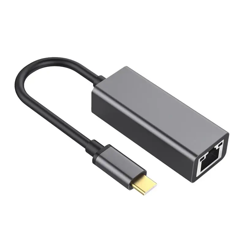 

Сетевой адаптер USB Type-C для RJ45, 10/100/1000 Мбит/с