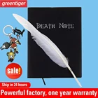 Блокнот А5 в стиле аниме Death Note, набор с перьями для записей, книга с искусственным рисунком аниме, книга с тематикой Сбор записей