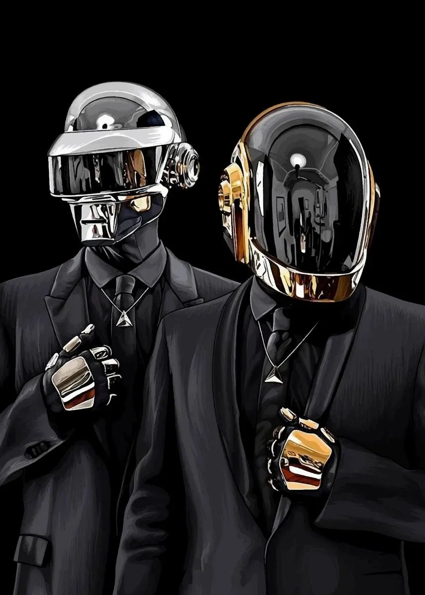 

Плакаты Daft Punk для дома