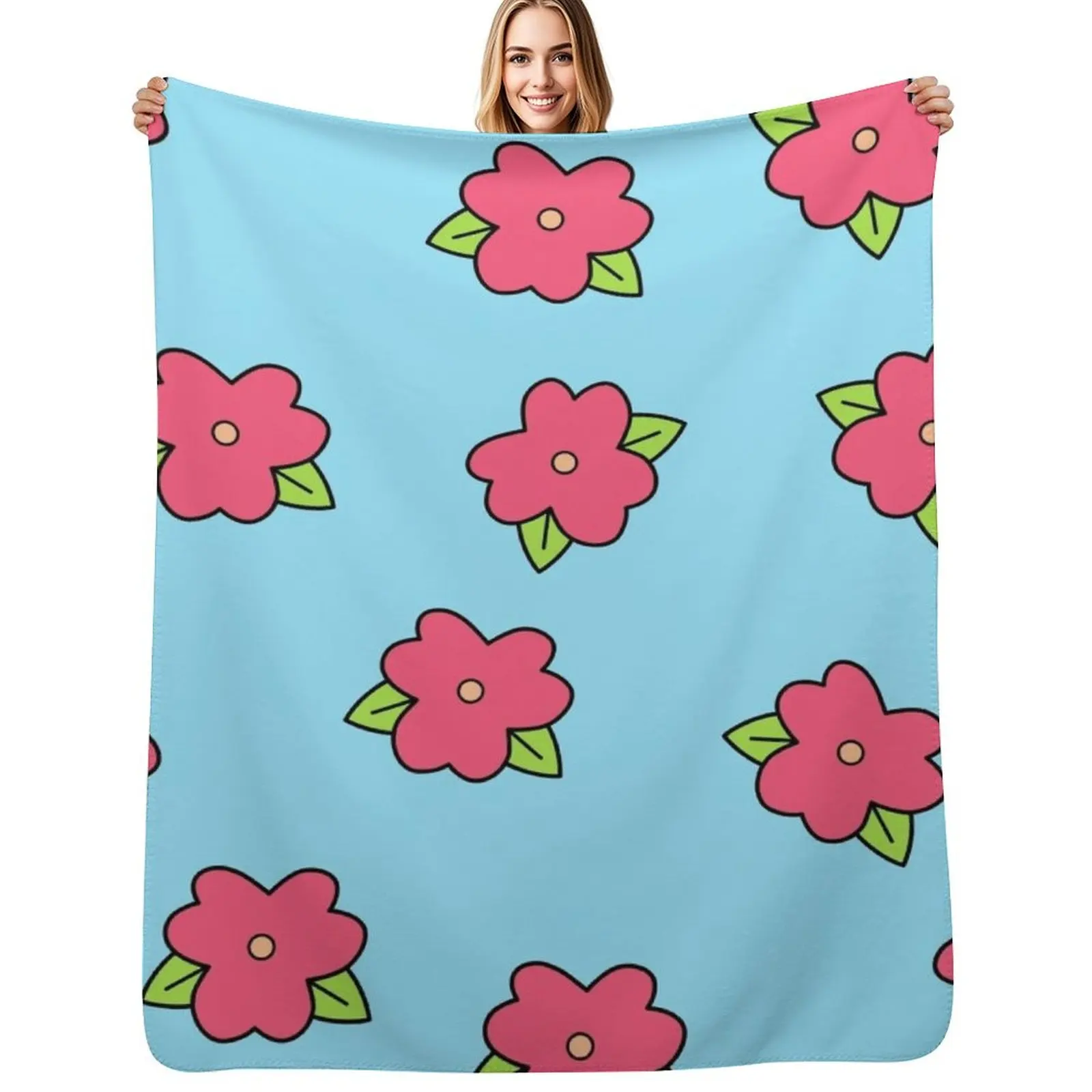Фото Плед Homer's Hawaiian Muumuu: Элегантный и теплый плед для отелей и дома №1