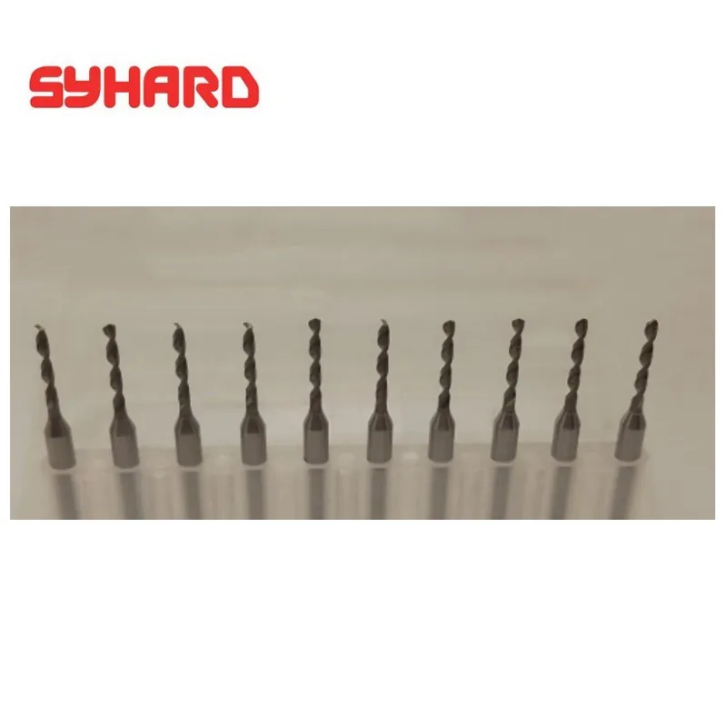 

Brand new PCB alloy tungsten steel drill fixed shank drill metal stainless steel punching twist drill 1.3~1.5mm