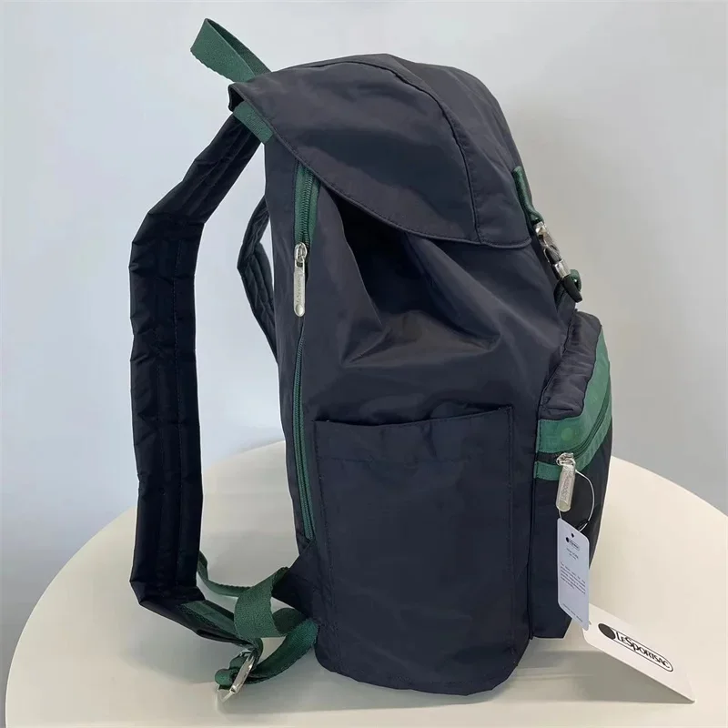 Lesportsacs Girl однотонный дорожный рюкзак большой вместимости легкий студенческий 1343