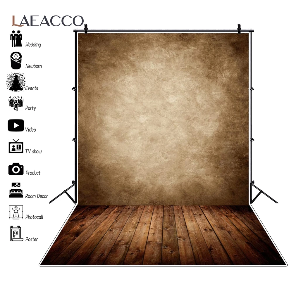 

Laeacco сращивающийся вертикальный Темный деревянный пол фон детский день рождения плакат баннер фотография Фон Фотостудия Декор реквизит
