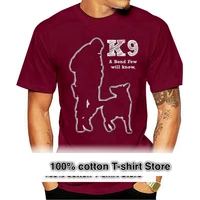 New Hip Hop Brand Clothing Fashion Tees Police Military Working Dog K 9 - K9 A Bond Few Will Know And Style Isches Shit
