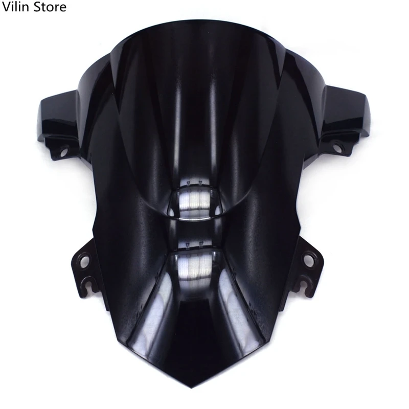 

For-BMW S1000RR 2015-2018 ABS Smoke Black Double Bubble Windscreen Windshield
