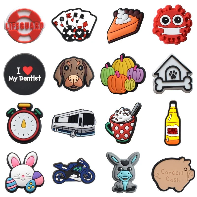 

Women Charm Boy Girl Kids Men Shoes Accessories Set Jeans Wholesale Bulk Decorations for Crocs Shoe Charms Para Pins Gifts Packs