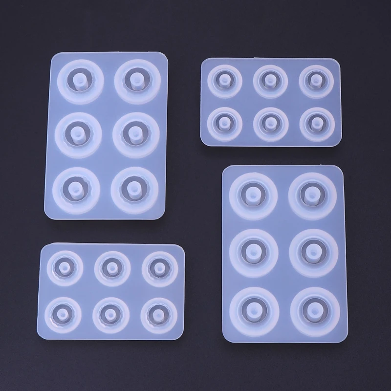 

Silicone Epoxy Mold Beads Round Rhombus Mold for Epoxy Resin Living Room Craft Supplies DIY Necessary Tool