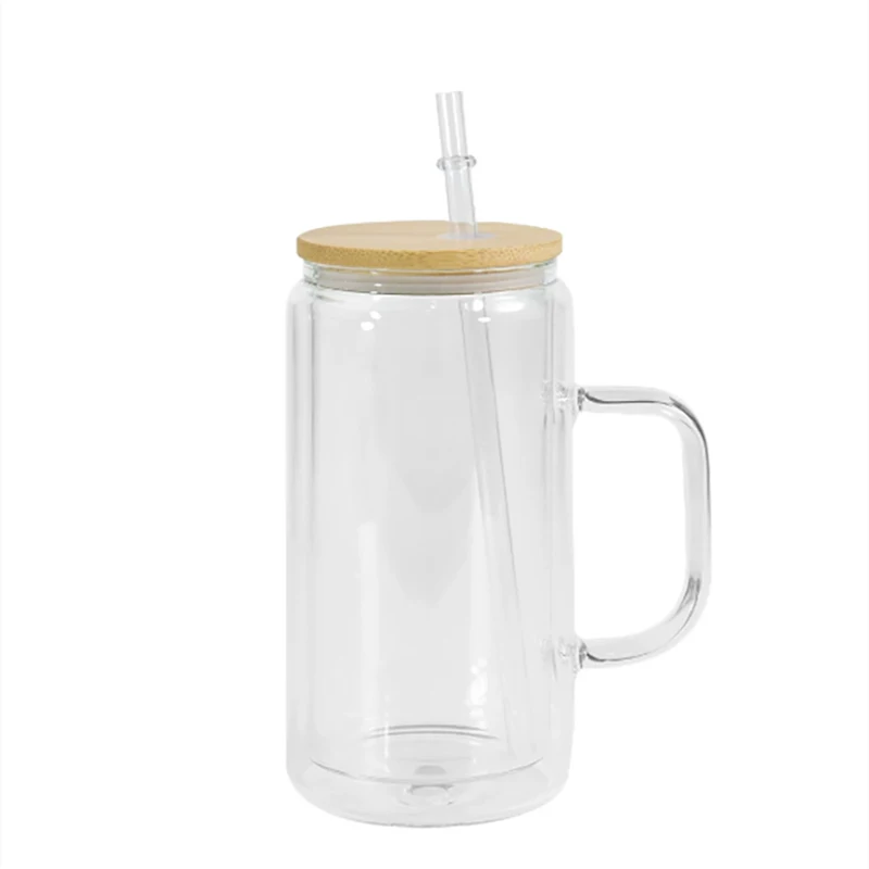 

Прозрачный стеклянный стакан Mason 12oz
